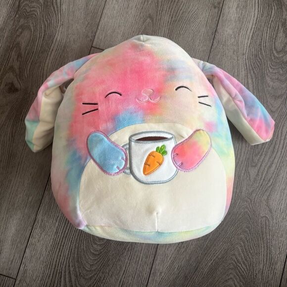 Squishmallows candy Colorful Bunny Plush Toy - Picture 1 of 3